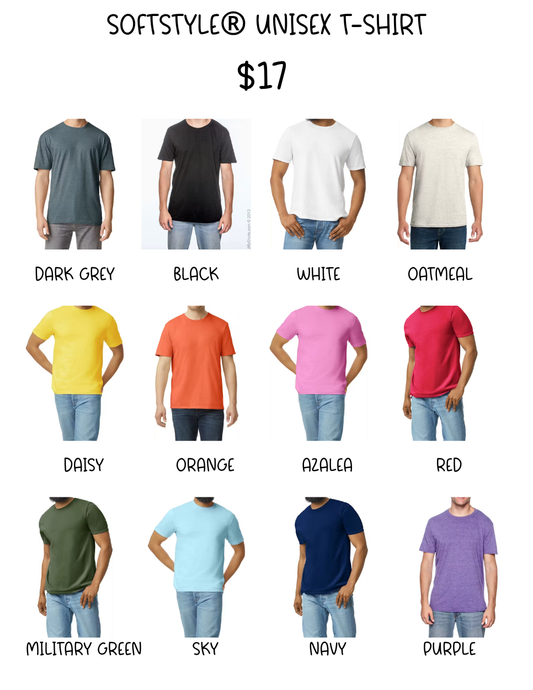Gildan - Softstyle Unisex T-Shirt