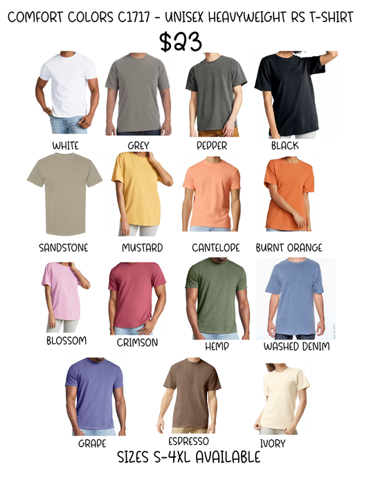 Comfort Colors - Unisex Heavyweight RS T-Shirt