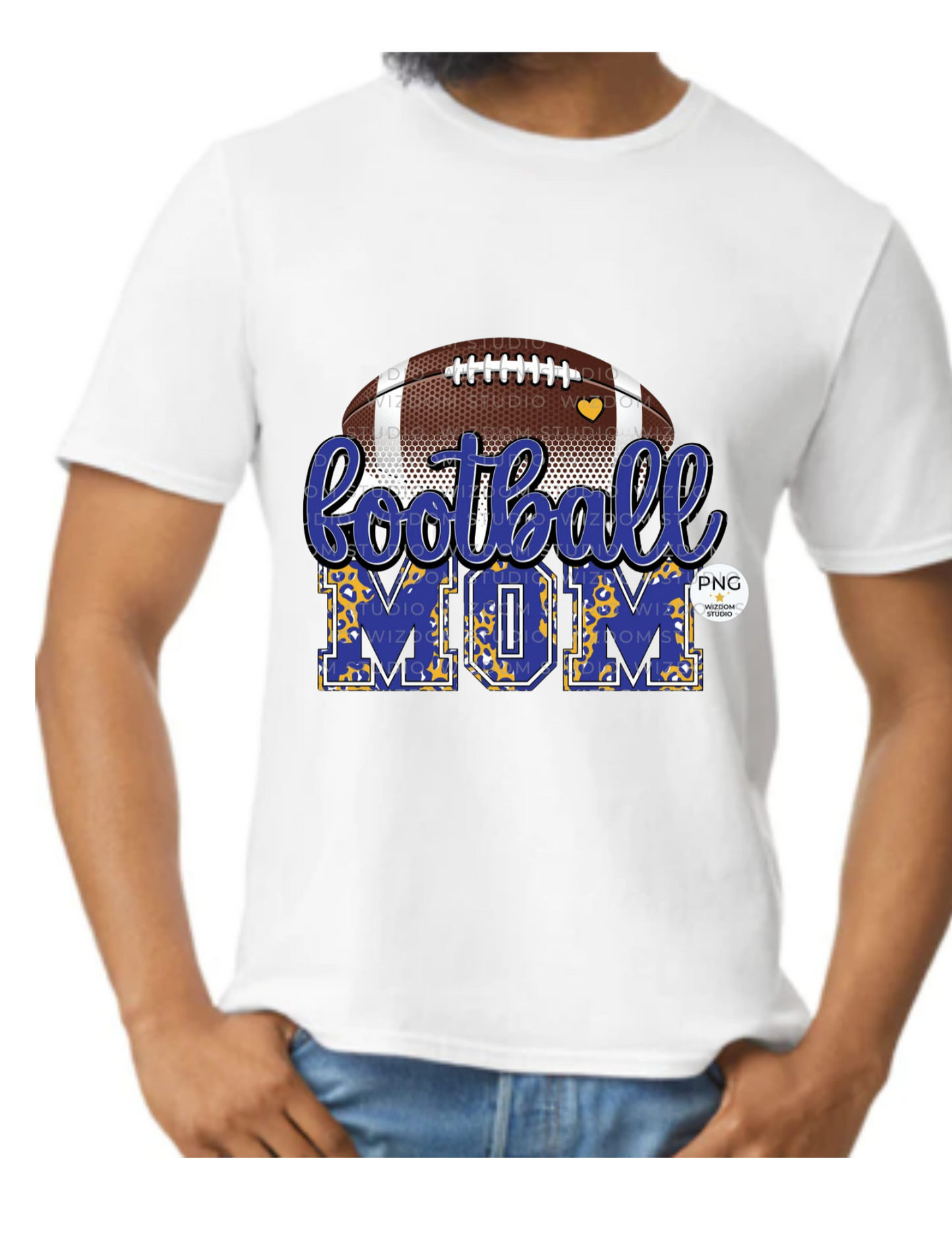 Leopard Football Mom (2X-5X)