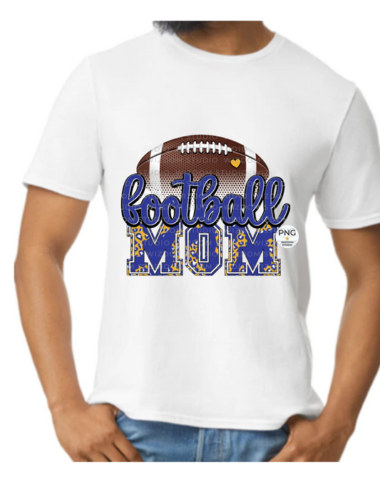 Football Mom leopard (Small-XL)