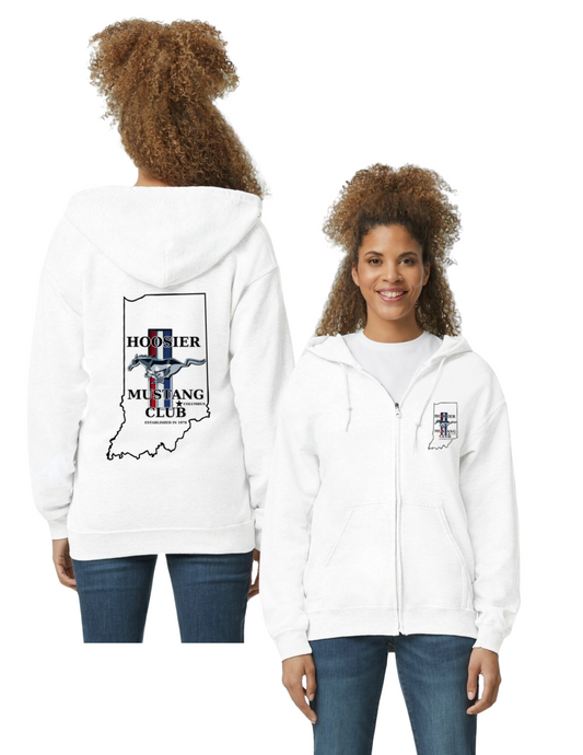 Full Zip Hoodie (Front and Back)