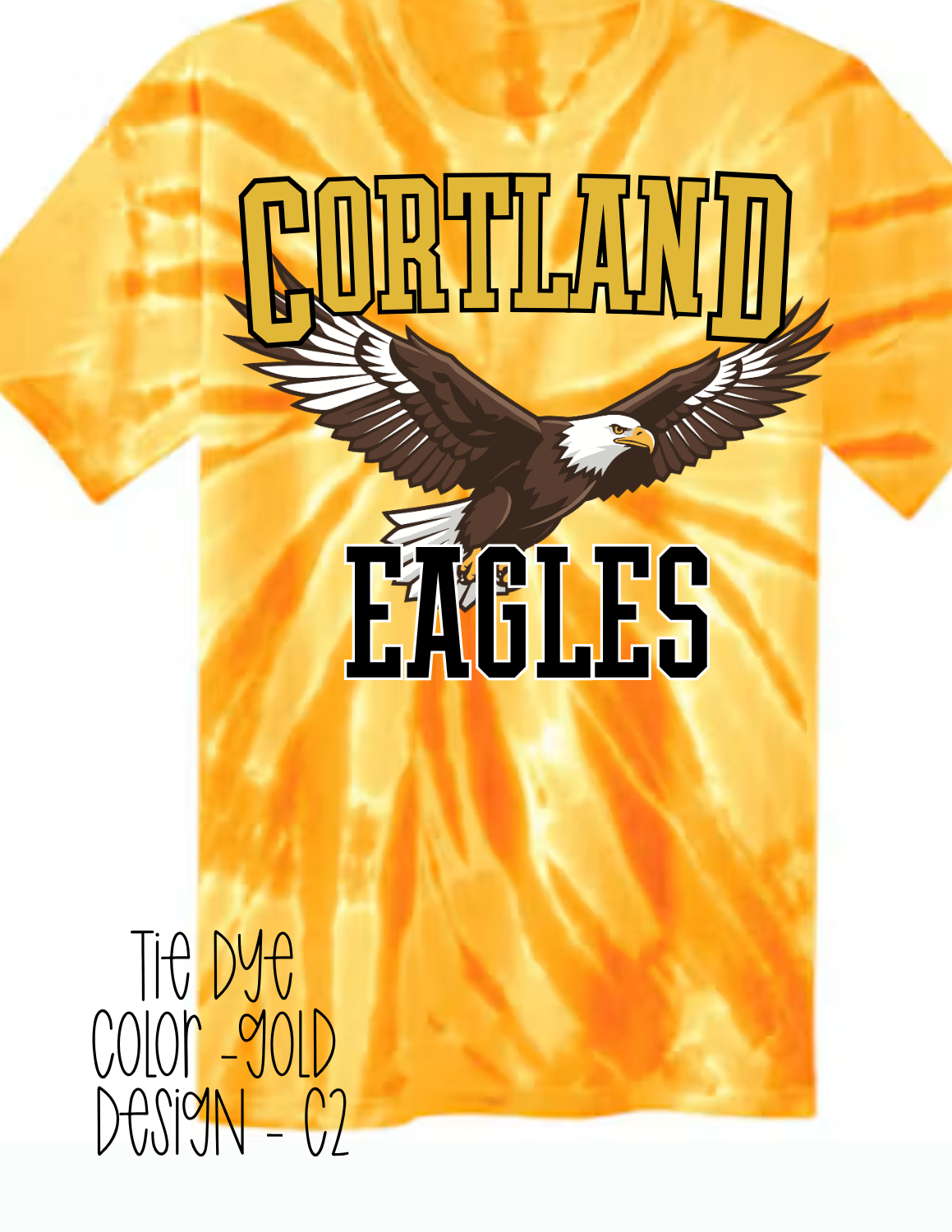 YOUTH/ADULT Port & Co - Tie Dye Tee