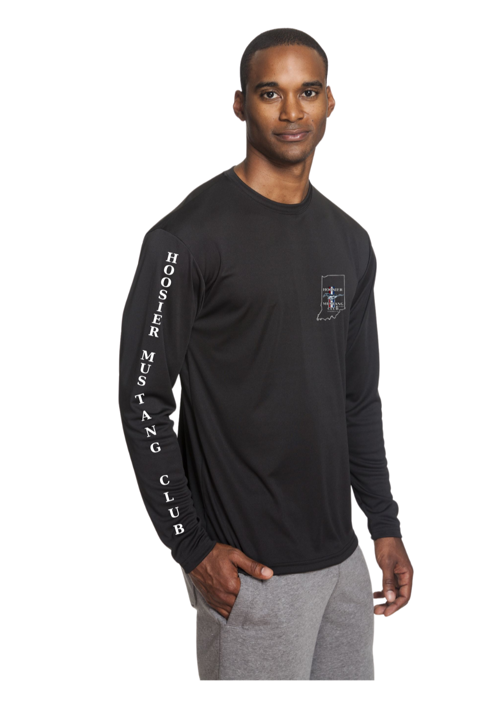 Drifit Long Sleeve Front and Sleeve (unisex)