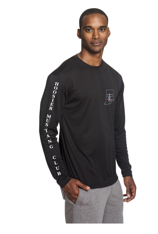 Drifit Long Sleeve Front and Sleeve (unisex) Plus Sizes