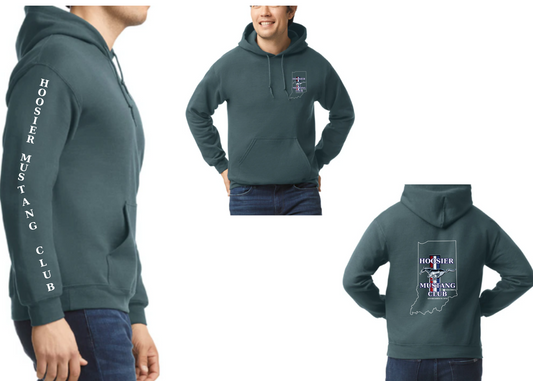 Hoodie front, back, and sleeve (unisex) Plus Sizes