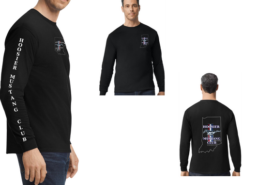 Long Sleeve Front, Back and Sleeve (Unisex)