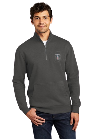 Quarter Zip (image on front only)