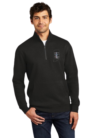 Quarter Zip (image on front only)