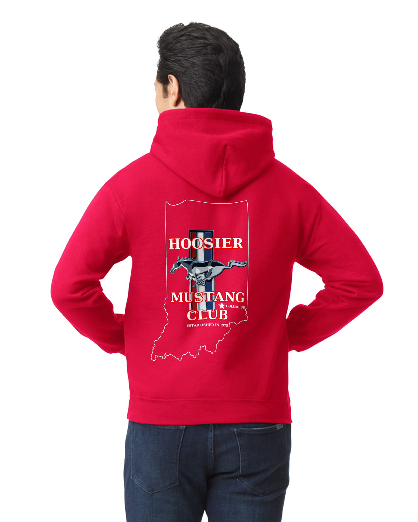 Hoodie Front and Back (unisex) Plus Sizes